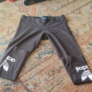 Adidas Kids Black Leggings